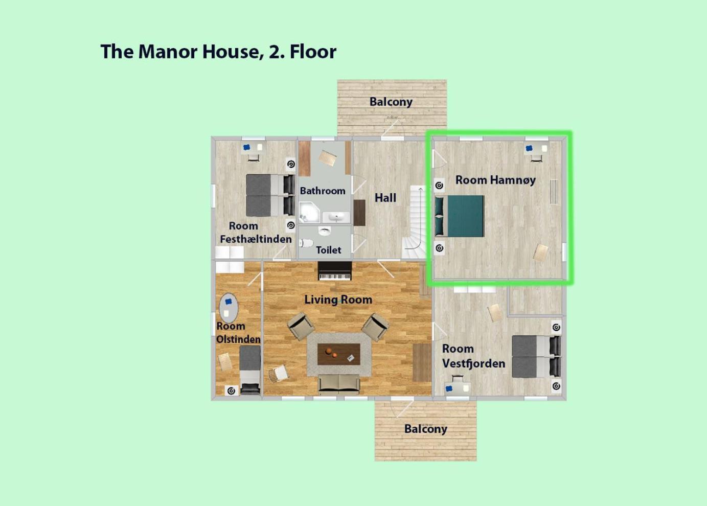 The Manor House In Hamnoy Lodge Reine
