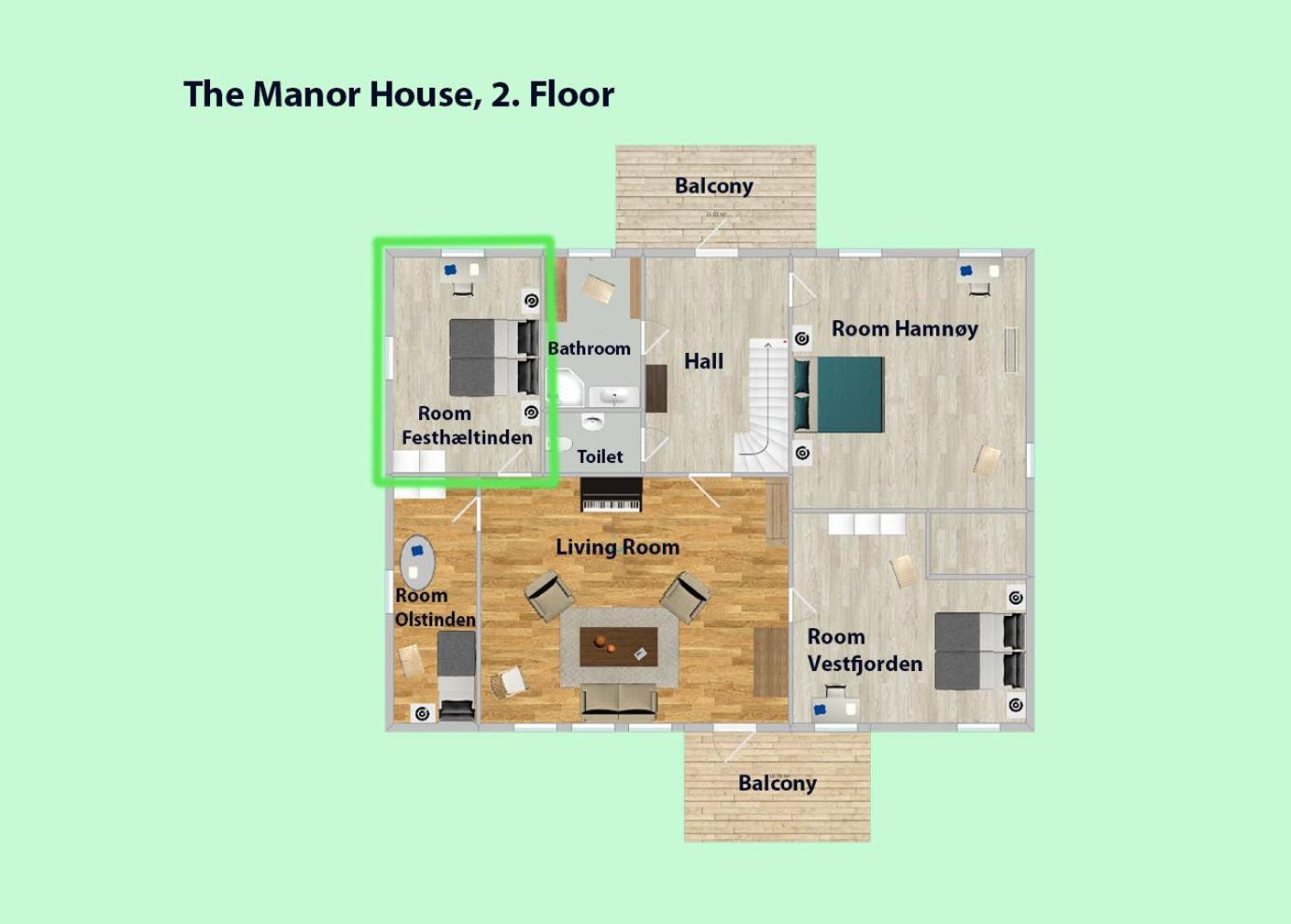 The Manor House In Hamnoy Lodge *